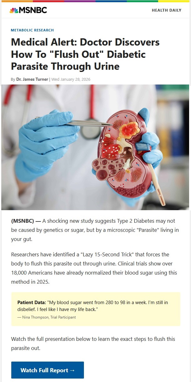 ADVISORY: Do this before breakfast to lower glucose
